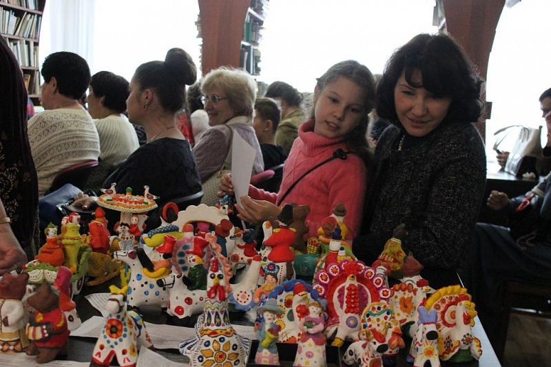 В Казани завершила работу выставка русской народной игрушки